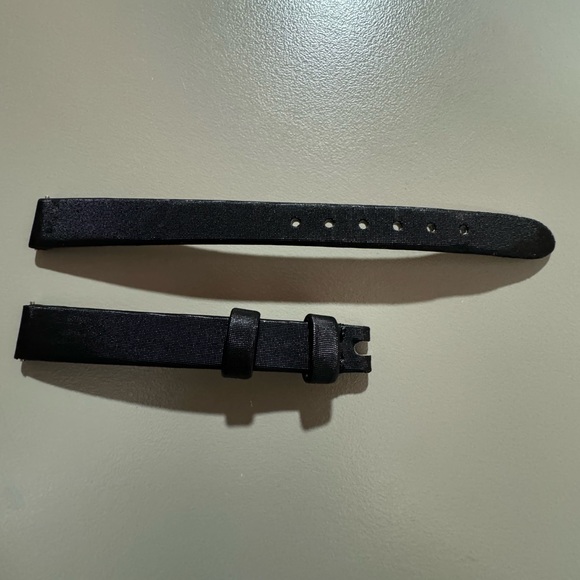 Van Cleef & Arpels OEM Ladies Black Satin Watch Strap - Picture 1 of 4